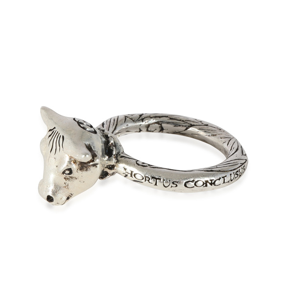 Gucci Anger Forrest Bull Head Ring in 925 Sterling Silver - Picture 4 of 4
